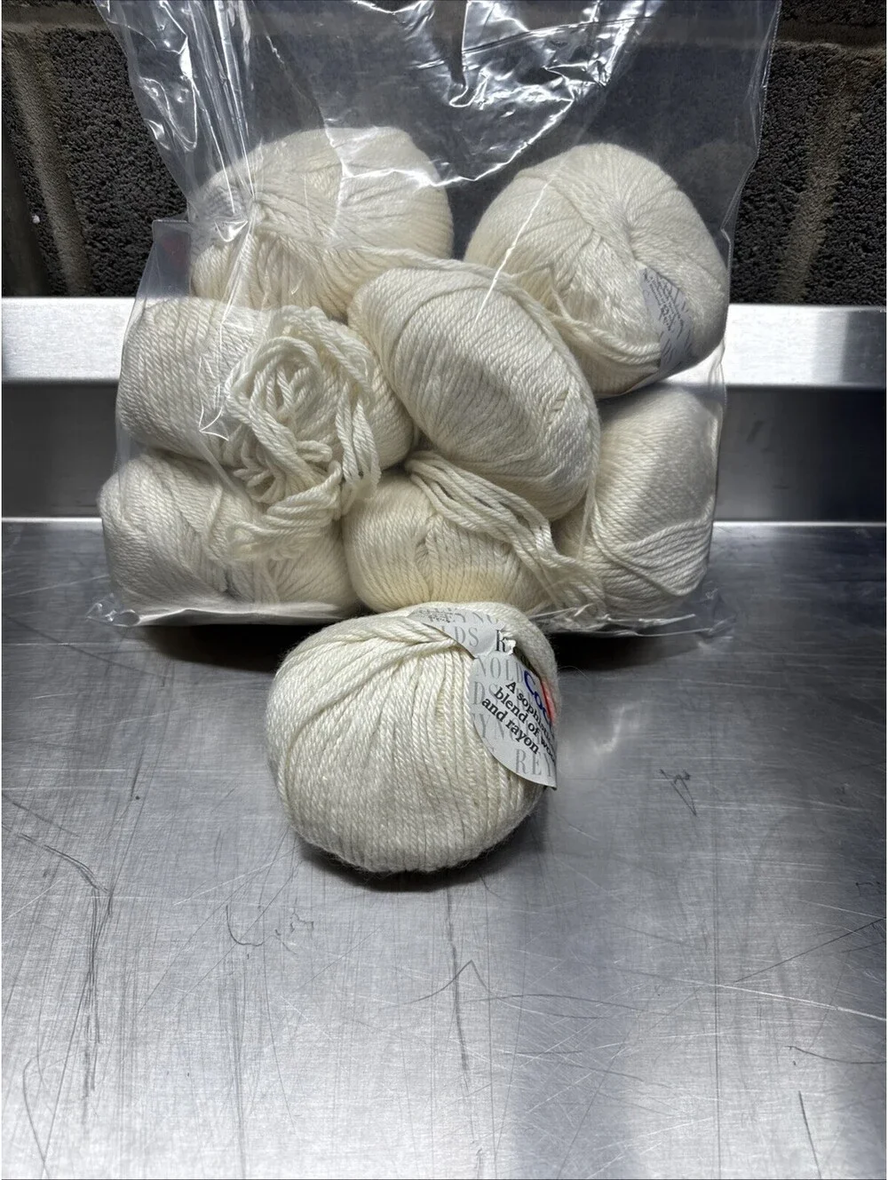 Reynolds Coco 2 Yarn Shade 652 8 Skein Lot